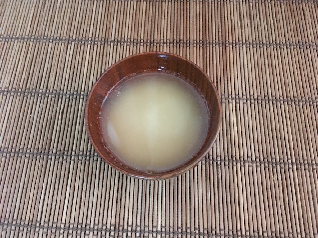 米ぬか×味噌汁