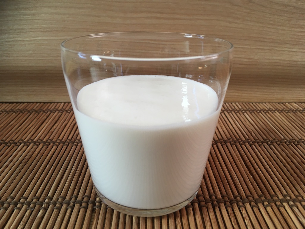 牛乳×甘酒ヨーグルト